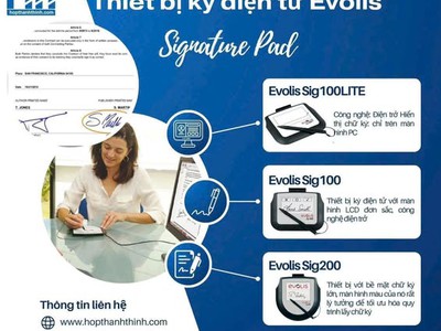 Thiết bị kí điện tử Sig Evolis 0