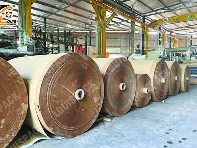 Cung cấp cuộn manh giấy Kraft dùng bọc sắt thép, gỗ nội thất nệm 0