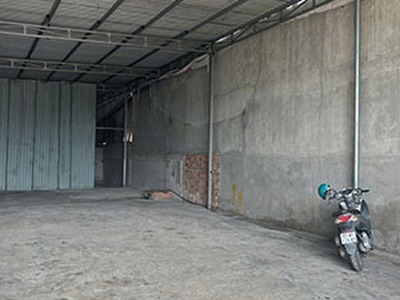 Cho thuê kho xưởng 120m2, giá rẻ ngay chợ đầu mối hóc môn 0
