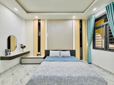Bán nhà hẻm 4m phan huy ích - ngay emart phan huy ích, 5x12,5m, 4 tâng -4pn, 5,95 tỷ. 4