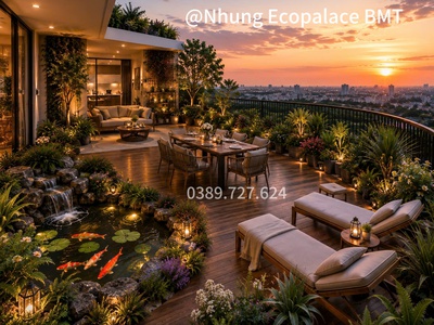 Căn hộ sân vườn Ecopalace BMT Không gian sống mà mỗi ngày đều như một kỳ nghỉ dưỡng. 4