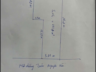 Mặt đường Trần Nguyên Hãn - 160m2 - ngang 5,9m - đang cho thuê - giá bán 21,4 tỷ 0