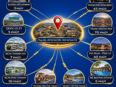 nhỉnh 400 triệu có ngay đất full thổ cư nằm giữa kcn và utopia resort - đường chạy quanh đất 0