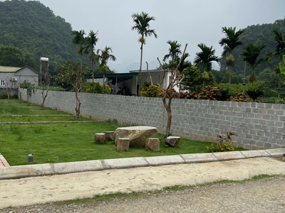nhỉnh 400 triệu có ngay đất full thổ cư nằm giữa kcn và utopia resort - đường chạy quanh đất 1