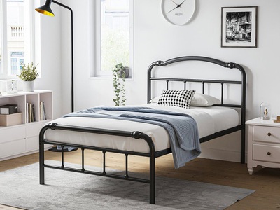 Dự án thực tế, setup giường sắt tròn cao cấp cho phòng ngủ gác lửng nhà phố Vũng Tàu 1