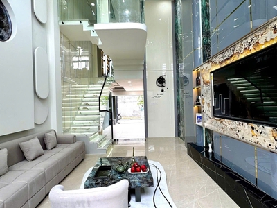 H2506 nhà mới 5 tầng sát chợ thạnh xuân, hxh né nhau, giá 6.x tỷ 1
