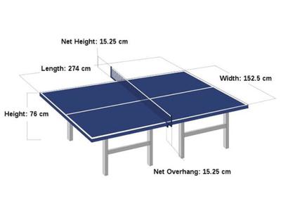 Kích Thước Bàn Bóng Bàn Có Thay Đổi Giữa Các Loại Bàn Hay Không 0