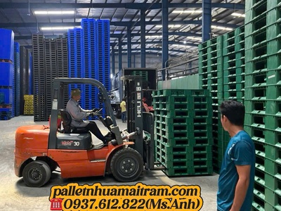 Cung Cấp Pallet Nhựa Sóc Trăng Giá Rẻ - Bền - Đẹp, Giao Tận Nơi 1