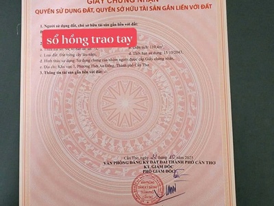 Cần bán nền đôi giá rẻ tại - kv1, phường thới an đông, tp. cần thơ 3