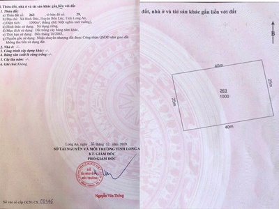 Bán đất nhà vườn 1.000m giá tốt bình đức, bến lức, long an 4