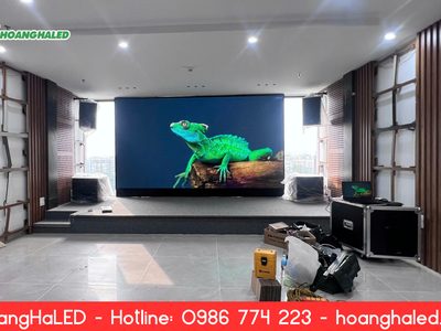 Lắp Đặt Màn Hình Led P2.5 3840Hz Tại Thanh Liệt 1