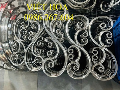 Buôn bán hoa văn, chi tiết sắt mỹ thuật 3