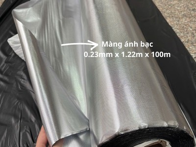 Cực phẩm màng pvc ánh bạc - sẵn kho số lượng lớn 0
