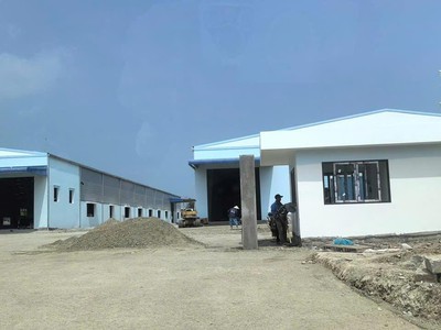 Cho thuê 8 nhà xưởng đang xây dựng tại KCN CHÂU ĐỨC BÀ RỊA VŨNG TÀU 3.320m 0
