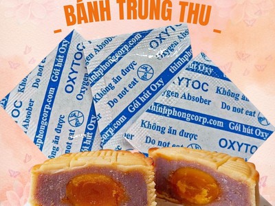 Gói hút oxy có độc hại đến bánh trung thu không 0