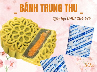 Gói hút oxy có độc hại đến bánh trung thu không 1
