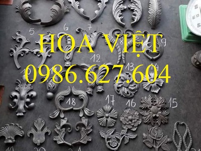 Buôn bán hoa văn, chi tiết sắt mỹ thuật 4