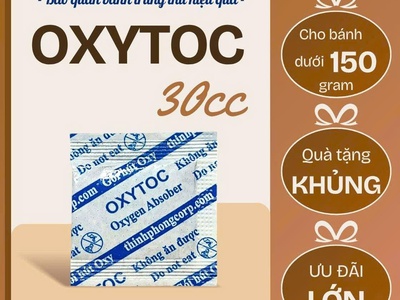 Gói hút oxy Oxytoc có độc hại cho bánh trung thu không 0