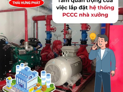 Lắp đặt hệ thống PCCC nhà xưởng đạt tiêu chuẩn 0