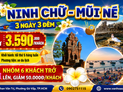 Ninh Chữ - Mũi Né 3N3Đ SGC 0