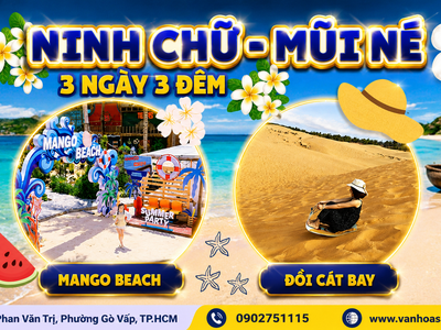 Ninh Chữ - Mũi Né 3N3Đ SGC 2