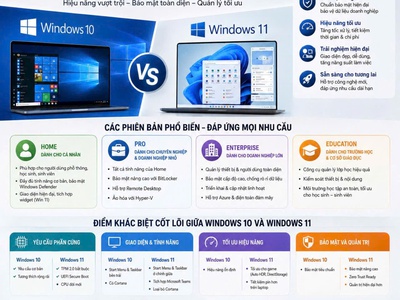 Windows 10 hay Windows 11 đâu là lựa chọn tối ưu cho doanh nghiệp Trong thời đại chuyển đổi số 0