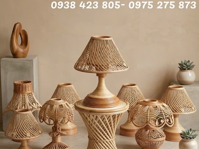 Đèn ngủ mây tre đan 3