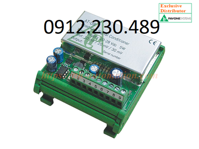 Bộ khuếch đại và chuyển đổi tín hiệu loadcell AT 08 Ý 0