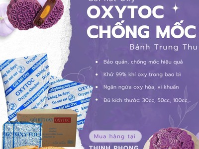 Chống mốc bánh trung thu bằng gói OXYTOC có hiệu quả không 0