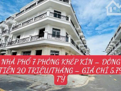 Nhà phố 7 phòng khép kín   dòng tiền 22 triệu/tháng   giá chỉ 5,79 tỷ 1