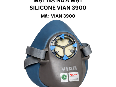 Mặt nạ nửa mặt Silicone VIAN 3900   Giải pháp bảo vệ hô hấp 0