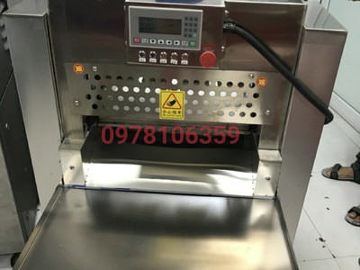Máy bào lát thịt đông lạnh 2 cuộn 4 cuộn, máy bào lát thịt bò, thịt ba chỉ đông lạnh 1