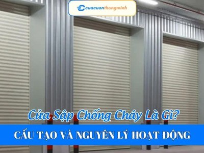 Cửa Sập Chống Cháy   Lựa Chọn Cần Thiết Để Gia Tăng Mức Độ An Toàn 0