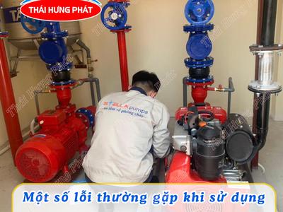 Lỗi thường gặp khi sử dụng máy bơm PCCC diesel Stella 0