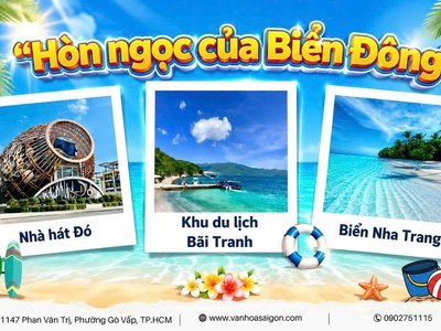 Nha Trang - Bãi Tranh - Vịnh San Hô 3n3đ 2026 sgc 1