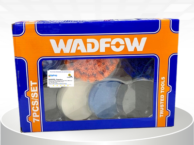 Bộ 7 Bàn Chải Cọ Rửa Làm Sạch Wadfow WND5402 0