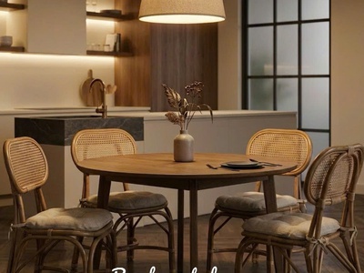 Ghế mây cafe lưng mắt cáo 0