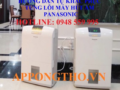 Cách tự sửa máy hút ẩm Panasonic lỗi F1 F2 H11 H15 H19 H27 H97 E1-E4 0