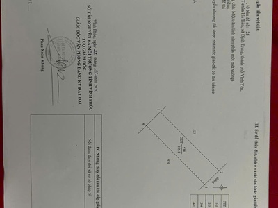Bán đất phân lô tại Định trung, Vĩnh yên, Vĩnh Phúc. Diện tích 105m2 giá chỉ 3.18 tỷ 0