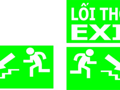 Chuyên cung cấp EXIT Dạ Quang, Băng keo da quang 16