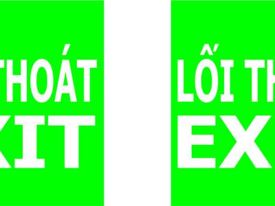 Chuyên cung cấp EXIT Dạ Quang, Băng keo da quang 18