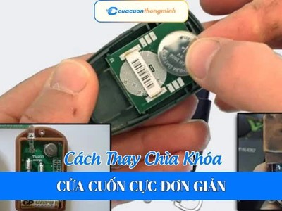 Cách Nhận Biết Chìa Khóa Cửa Cuốn Bị Lỗi Và Hướng Xử Lý 0