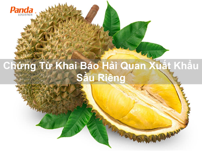 Chứng Từ Khai Báo Hải Quan Xuất Khẩu Sầu Riêng 0