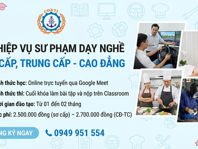 Khai giảng khóa Nghiệp vụ sư phạm dạy nghề 0