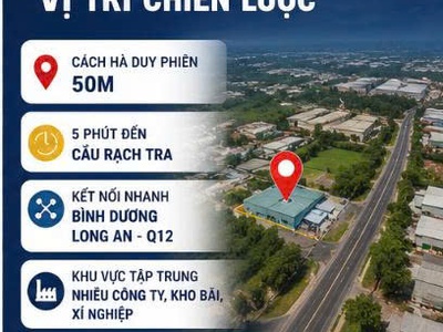 Kho xưởng 4.780m bình mỹ củ chi dòng tiền gần 2 tỷ/năm chỉ 75 tỷ 3