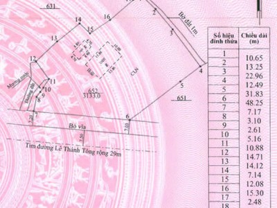 Bán lô đất đẹp 3133m2 nằm trên mặt phố lê thánh tông, tam kỳ, quảng nam 0