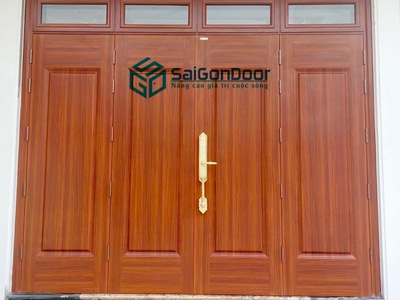 Cửa thép vân gỗ bền đẹp uy tín 0