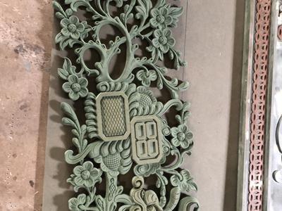 Gia công mẫu cnc gỗ, cắt ván, Làm mẫu đúc nhôm 3