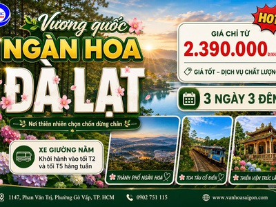 Đà Lạt 3N3D SGC 0
