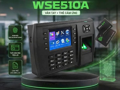 Máy chấm công vân tay WSE510A 0